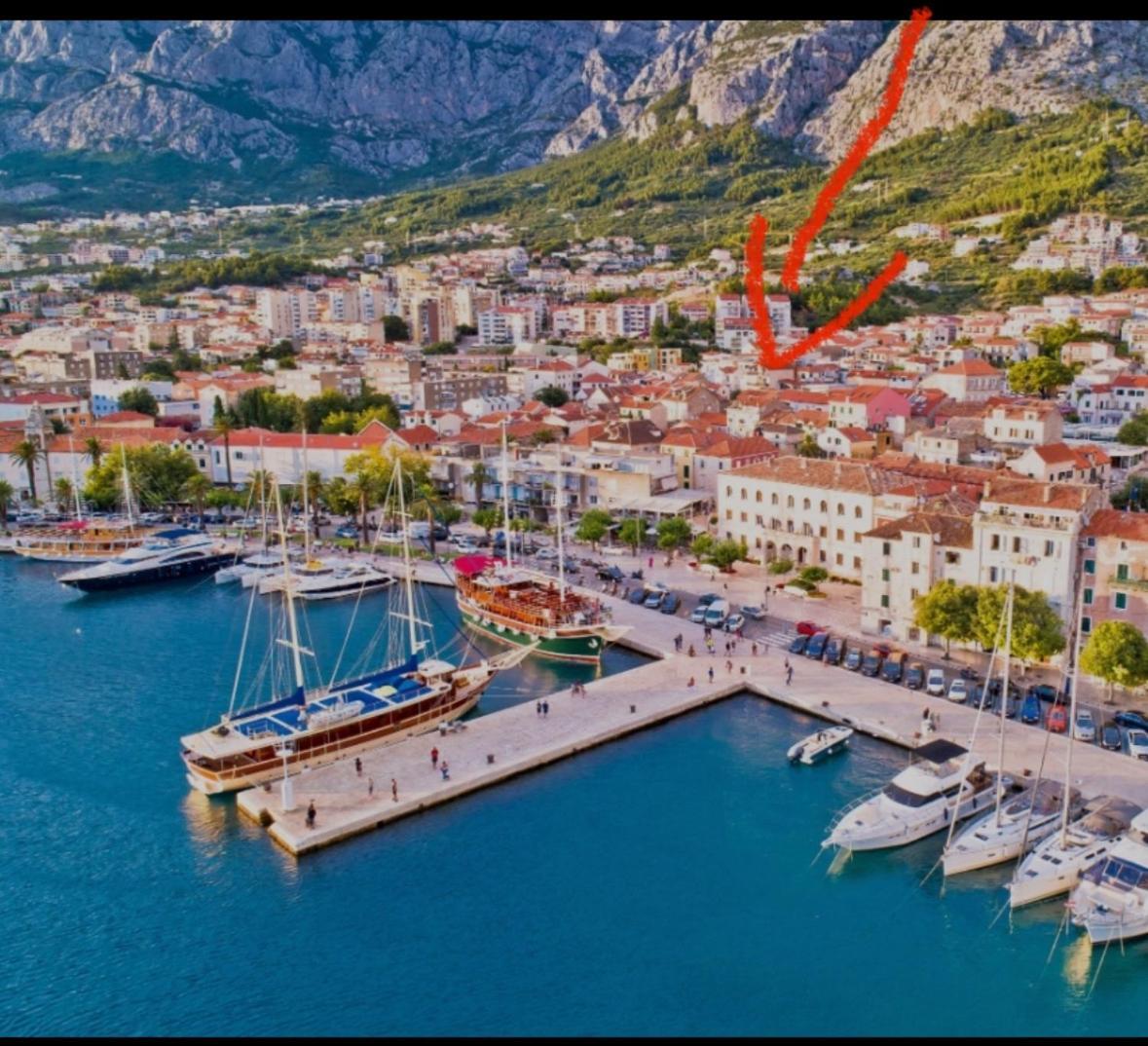 Apartman Onavi Makarska Eksteriør bilde